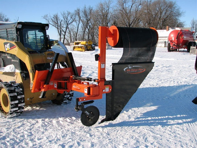 Rotary Silt Fence Plow 36″ | The Silt Fence Plow