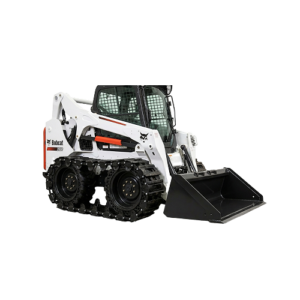 Skid Steer Over The Tire Tracks