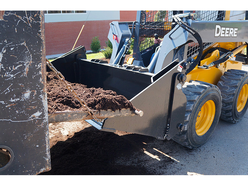Skid Steer 4-In-1 Bucket Attachment | Blue Diamond