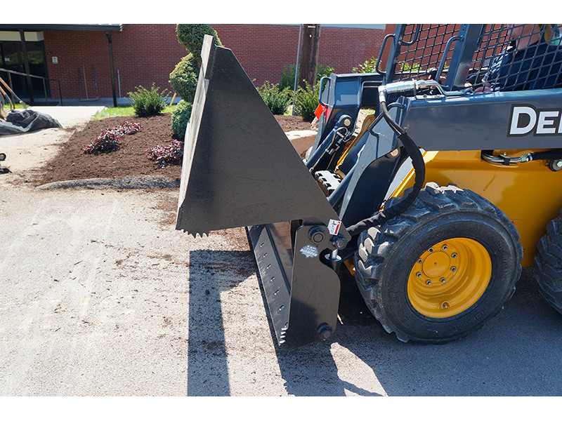 Skid Steer 4-In-1 Bucket Attachment | Blue Diamond