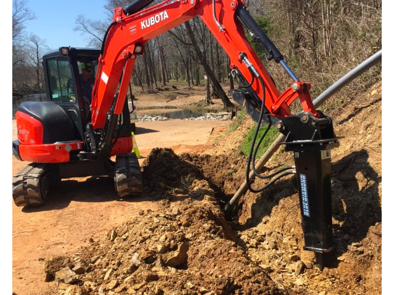 Excavator Concrete Breaker Attachment | Blue Diamond