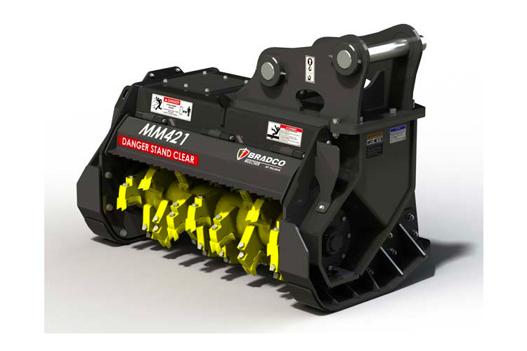 Series II Excavator Mulcher Attachment | Bradco