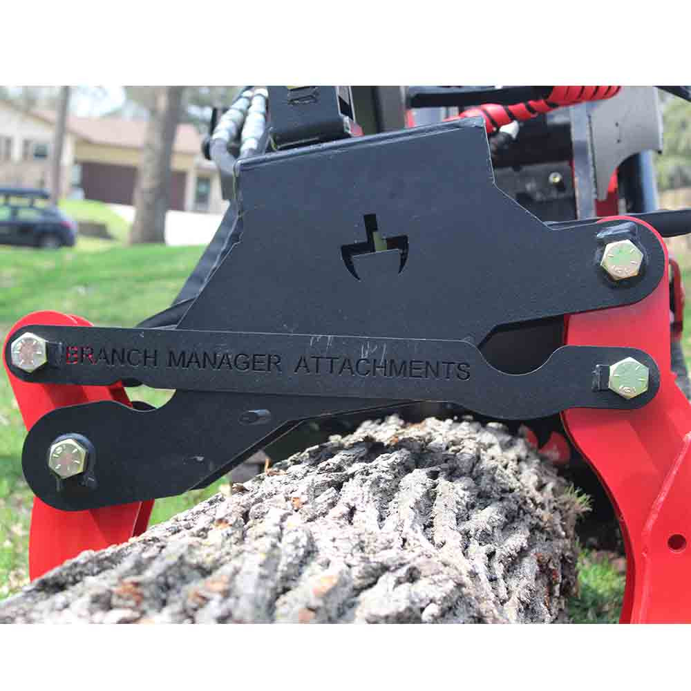 Free Rotating Hardox Mini Skid Steer Log Grapple | Branch Manager