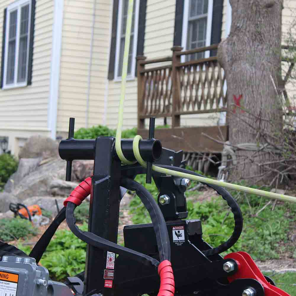 Free Rotating Hardox Mini Skid Steer Log Grapple | Branch Manager