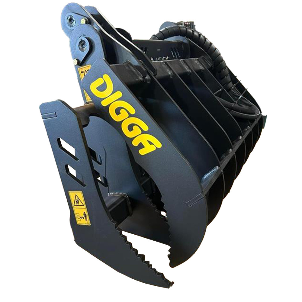 Mini Skid Steer Grapple Rake | Digga