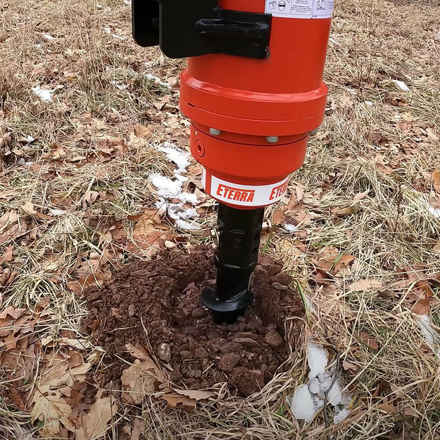 Auger Drive Earth Drill Attachment | Eterra