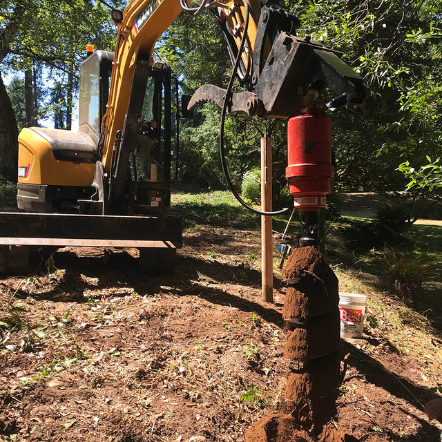 Auger Drive Earth Drill Attachment | Eterra