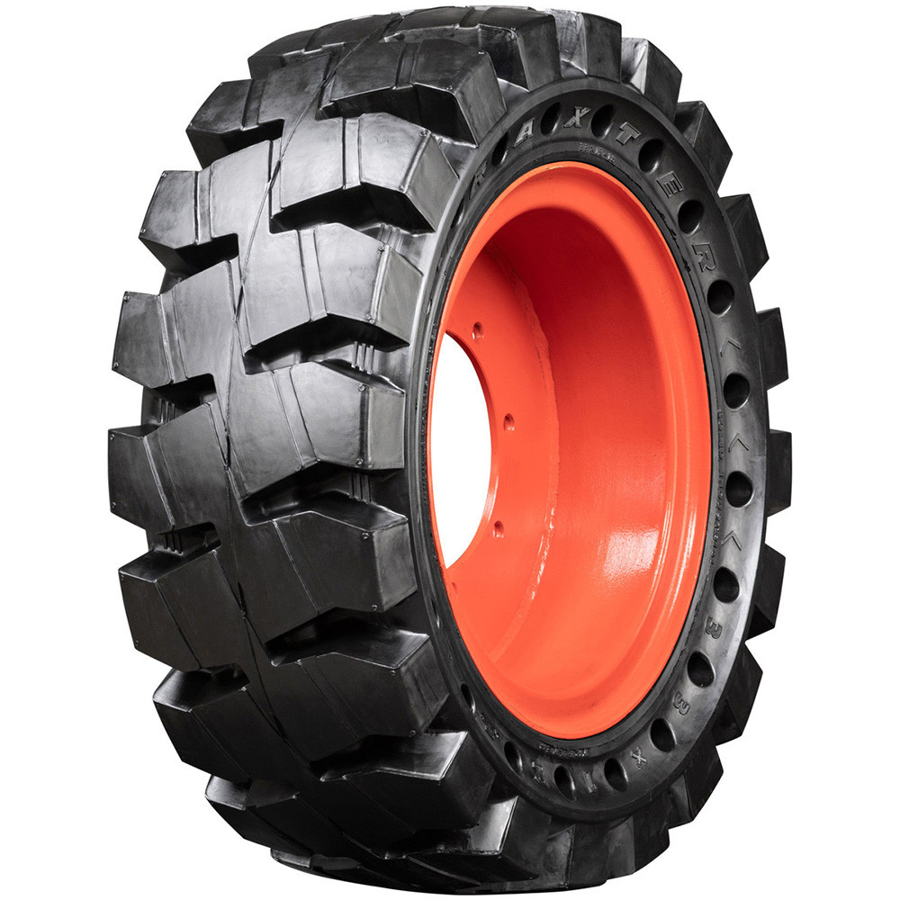 Extreme Non-Directional Solid Rubber Skid Steer Tire | MWE