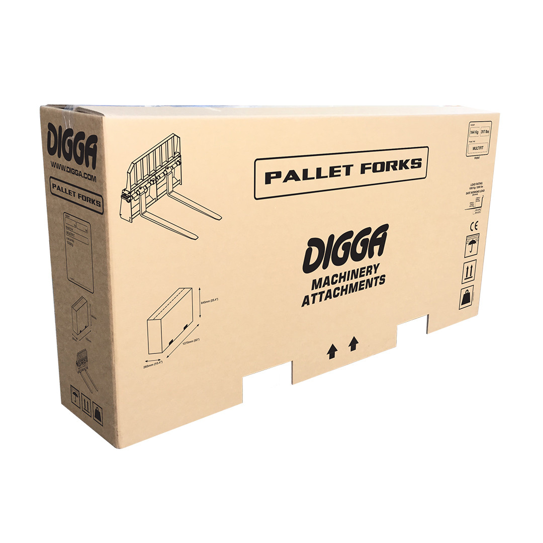 Skid Steer Pallet Fork | Digga