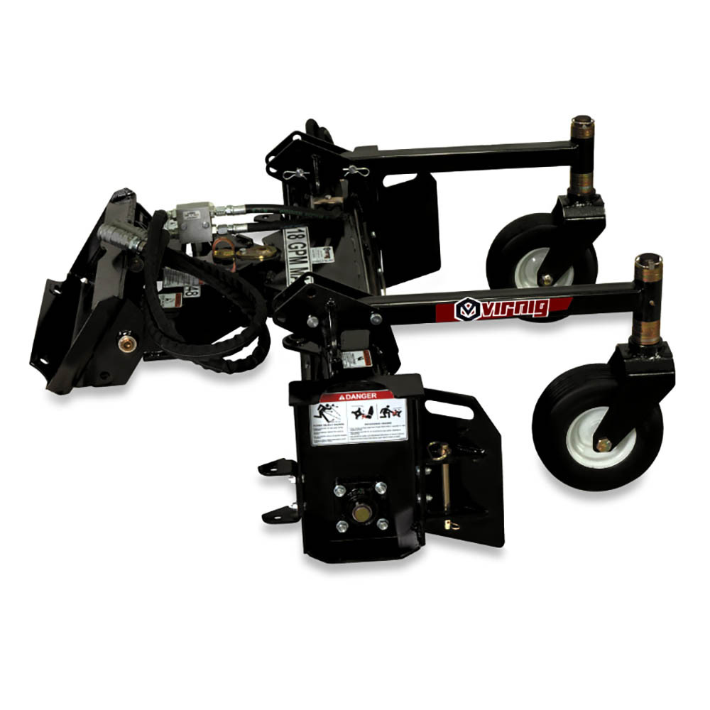 V20 Mini Skid Steer Power Rake | Virnig