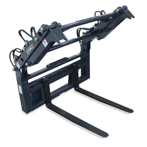 Skid Steer Pallet Fork Pipe Grapple | Virnig